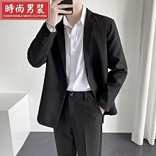 男士西裝外套 韓版緊身外套男休閒西裝職業裝西裝新郎裝西裝韓版潮流帥氣青年薄款小西裝男外套大尺碼單西 歷史價格詳細信息