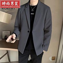 小西裝外套西裝上衣男韓版小西裝男生西裝休閒西裝外套男寬鬆西裝春秋季簡約男士單西上衣復古商務牛仔夾克（滿599元免運） 歷史價格詳細信息
