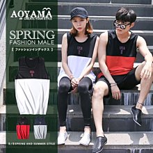 [青山AOYAMA]背心 潮男基礎款 必備 前短後長開衩背心【A1059】單穿 層次搭配 歷史價格詳細信息