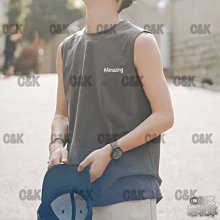 夏季背心男港風寬鬆上衣無袖潮ins反光印花休閒無袖t恤情侶裝簡約~鑫星精選 歷史價格詳細信息