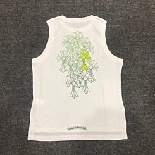 美國chrome hearts潮牌23SS新款祼色三個十字架男女裝短袖T恤tee 歷史價格詳細信息