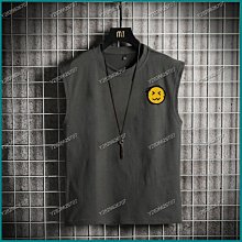 熱銷 無袖背心 S4XL 背心 余文樂男背心 情侶背心 棉運動背心男 寬松印花休閑無袖T恤 大碼無袖汗衫-可開發票 歷史價格詳細信息