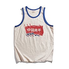 國潮復古懷舊代曾經瘦過個性無袖坎肩背心t恤男夏季-正正男裝 歷史價格詳細信息