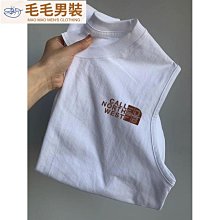 夏季純棉背心男外穿潮流簡約字母印花無袖t恤男寬松運動坎肩上衣-毛毛男裝 歷史價格詳細信息
