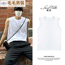 男士T恤夏季ins背心男學生寬松日系潮牌坎肩無袖t恤健身籃球衣服-毛毛男裝 歷史價格詳細信息