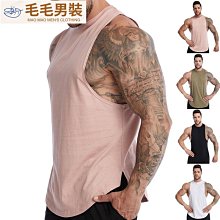 夏寬鬆健身背心男運動短袖訓練背心美式個性背心純棉無袖全棉印花-毛毛男裝 歷史價格詳細信息