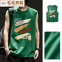 背心男款夏季健身籃球日系運動上衣大碼寬松無袖T恤 外貿汗衫坎肩 歷史價格詳細信息