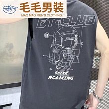 無袖t恤男士寬鬆背心跨欄運動籃球無袖外穿純棉假兩件背心男-潮流精選 歷史價格詳細信息