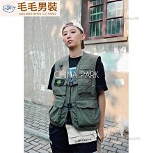 工裝背心 多袋背心 機能背心 戰術背心 男 女 復古 情侶 外套 寬鬆 工裝馬甲 漁夫背心 短版上衣-毛毛男裝 歷史價格詳細信息