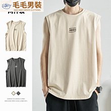 男士背心 無袖T恤男夏季運動背心潮牌ins潮/流個性馬甲夏天寬鬆男士坎肩無袖xrv满599免運 歷史價格詳細信息