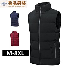M-8XL秋冬季男生外套 背心外套男 休閒外套 馬甲外套 鋪棉背心 保暖背心 防風外套 立領馬甲 羽絨背心 夾克男 歷史價格詳細信息