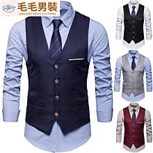 男士西裝馬甲 韓版修身西服背心 休閑英倫風格子小馬甲 正裝商務婚禮百搭馬甲 大尺碼單排扣休閒馬甲（歐碼偏大一碼） 歷史價格詳細信息
