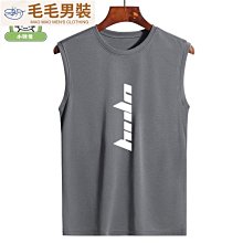 無袖上衣 背心 男士夏季男裝無袖t恤BF 好穿 休閑寬松潮牌外穿ins個性坎肩籃球-毛毛男裝 歷史價格詳細信息