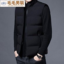 男士羽絨棉服馬甲冬季外穿背心美式馬夾外套2023新款無袖坎【超齡男裝】 歷史價格詳細信息
