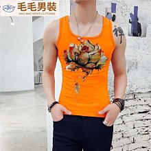 韓版工字健身背心男 大尺碼花吊嘎 大側漏坦克 寬鬆涼感無袖上衣 高彈冰絲 透氣排汗 街頭跑步 訓練 歷史價格詳細信息