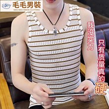 夏季網眼背心 運動上衣 男背心 運動背心 無袖 夏季健美背心 健身背心 夏日背心 快乾 彈力 工字背跨-毛毛男裝 歷史價格詳細信息