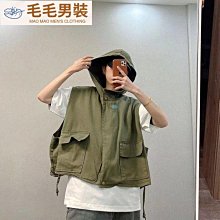 韓版潮流連帽寬鬆背心 無袖帽T 休閒百搭背心 無袖T恤 連帽背心 男女上衣 情侶運動坎肩背心 男女衣著A86-MINTS名仕男裝 歷史價格詳細信息