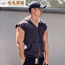 拉鏈坎肩背心男ins潮牌運動無袖t恤痞帥馬甲汗衫男生鏤空寬松型機能背心-雅怡尚品 歷史價格詳細信息