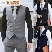 男士西裝馬甲男修身休閒商務薄款背心大碼工作服正裝  新-毛毛男裝 歷史價格詳細信息