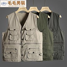 純棉 工裝馬甲背心男 潮牌潮流 日系原宿風 機能寬松無袖坎肩外套男-勁霸服飾 歷史價格詳細信息