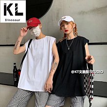 寬鬆坎肩背心男 素面背心 夏天衣服 無袖t恤 無袖上衣 背心男 運動背心 跑步T百搭男生背心 歷史價格詳細信息