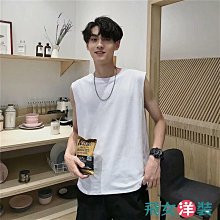 背心男士潮牌ins外穿夏季寬松坎肩籃球運動休閑個性潮流無袖t恤男 男背心 背心男 背心 上衣 運動背心满599免運 歷史價格詳細信息