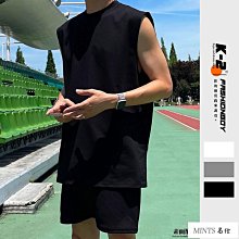 韓國火 華夫格Polo衫男 落肩短袖T恤 字母短t 學院風 寬鬆 小眾設計感 五分袖Polo上衣 男生衣服-22號穿搭 歷史價格詳細信息