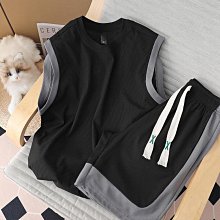 運動套裝男 男生套裝 夏季男士休閒短袖套裝男潮流五分袖寬鬆運動學生短褲KD杜蘭特球衣 歷史價格詳細信息