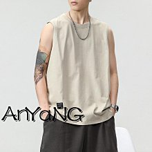 純棉男士背心T恤雙排扣寬松夏季速干無袖T恤坎肩運動籃球訓練服潮-毛毛男裝 歷史價格詳細信息
