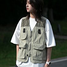 日系工裝機能風背心馬甲外搭男ins港風外套薄款夏季潮牌嘻哈馬夾機能背心-雅怡尚品 歷史價格詳細信息