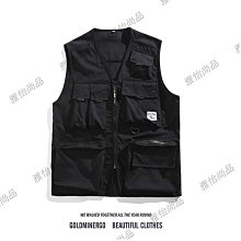 多口袋戰術馬甲 機能背心外套 男女 百搭外穿 嘻哈上衣服 歷史價格詳細信息