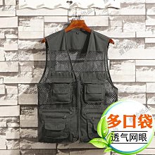 夏季戶外馬甲薄多口袋機能背心男寬松休閑帥氣百搭無袖夾克外套男-zero潮流屋 歷史價格詳細信息