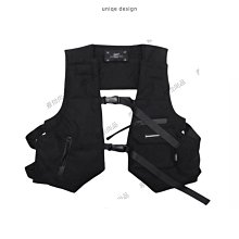 機能風 戰術馬甲男女 休閑工裝 無袖背心外套 高街 寬松 歷史價格詳細信息