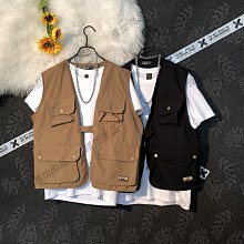 美式復古夏季工裝無袖馬甲男潮牌機能多口袋連帽防水背心外套戶外機能背心-雅怡尚品 歷史價格詳細信息