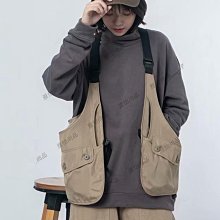 戰術馬甲日系cityboy卡其色馬甲男夏季潮牌機能工裝戰術背心無袖坎肩外套 歷史價格詳細信息