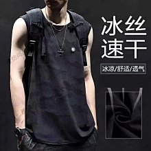 迷彩冰絲背心男 夏季薄款 運動汗衫 寬鬆無袖t恤 寬鬆加肥加大尺碼外穿 男士背心上衣  滿599免運 歷史價格詳細信息