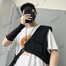戰術馬甲女男  春秋薄款 高街寬松工裝 無袖背心外套 歷史價格詳細信息