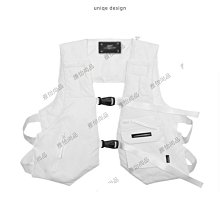 機能風 戰術馬甲男女 休閑工裝 無袖背心外套 高街 寬松 歷史價格詳細信息