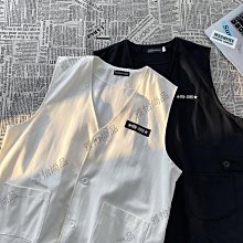 潮牌寬松工裝背心 無袖外套 工裝馬甲 潮流街頭街舞寬松多口袋帥酷馬甲 機能戰術背心 軍綠男女同款 歷史價格詳細信息