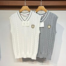 英倫學院風針織V領 背心 毛線背心 毛衣 針織 外搭 橘魔法 女童 現貨 兒童 童裝 【p0061198126871】 歷史價格詳細信息