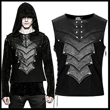 MINI PUNK LOLO＊黑暗龐克視覺-異形帝國機密獵殺行動皮革拼接雙口袋個性造型襯衫(Y-800)PUNK 歷史價格詳細信息