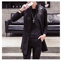 FINDSENSE 秋冬上新 2019 韓國時尚流行拼接連帽外套中長風衣大衣 G19男裝休閒上衣 歷史價格詳細信息