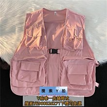 多口袋戰術馬甲 機能背心外套 男女 百搭外穿 嘻哈上衣服 歷史價格詳細信息