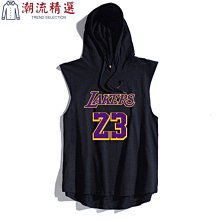 帽子無袖背心 籃球 A夏季連帽背心男加大碼薄款潮流ins寬松運動無袖T恤坎肩男 歷史價格詳細信息