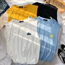 背心無袖T恤 潮牌背心 坎肩汗背心男 韓版寬松背心 運動無袖t恤男 港風chic個性上衣 跑步T XLC25-MINTS名仕男裝 歷史價格詳細信息