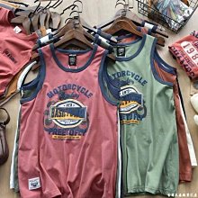 美式背心男夏大碼300斤坎肩寬松復古印花運動健身無袖t恤ins潮牌-毛毛男裝 歷史價格詳細信息