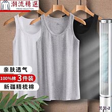 男士超彈力純棉背心 藏肉背心 修身 伸縮自如親膚透氣吸汗 運動背心 休閒居家內依 汗杉 內搭螺紋背心【買二送一顏色可選】 歷史價格詳細信息