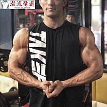 夏寬鬆健身背心男運動短袖訓練背心美式個性背心純棉無袖全棉印花-毛毛男裝 歷史價格詳細信息
