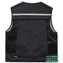 戰術馬甲春季攝影釣魚馬甲多口袋大碼寬松馬夾背心戶外登山垂釣速干男外套 歷史價格詳細信息