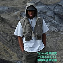 夏季山系戶外戰術無袖馬甲男女痞帥薄款多口袋工裝機能風背心外套機能背心-雅怡尚品 歷史價格詳細信息